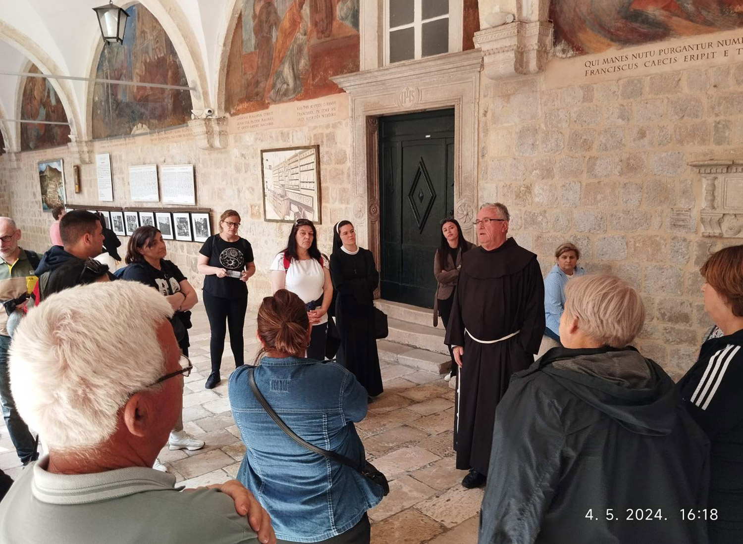 Zbor „Fra Grga Martić“ u posjetu Dubrovniku